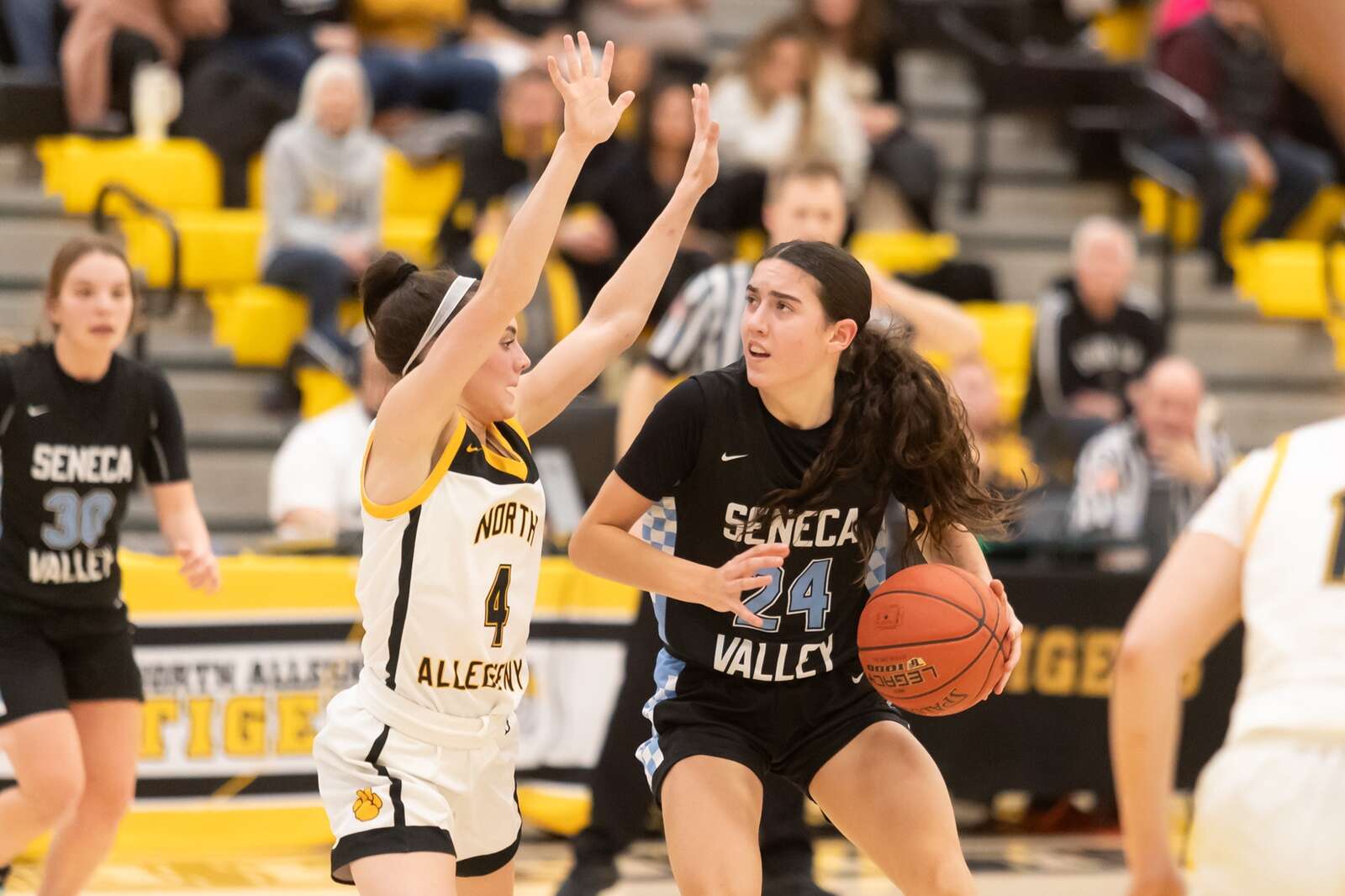 Natalie Hambly backs down North Allegheny’s Kellie McConnell
