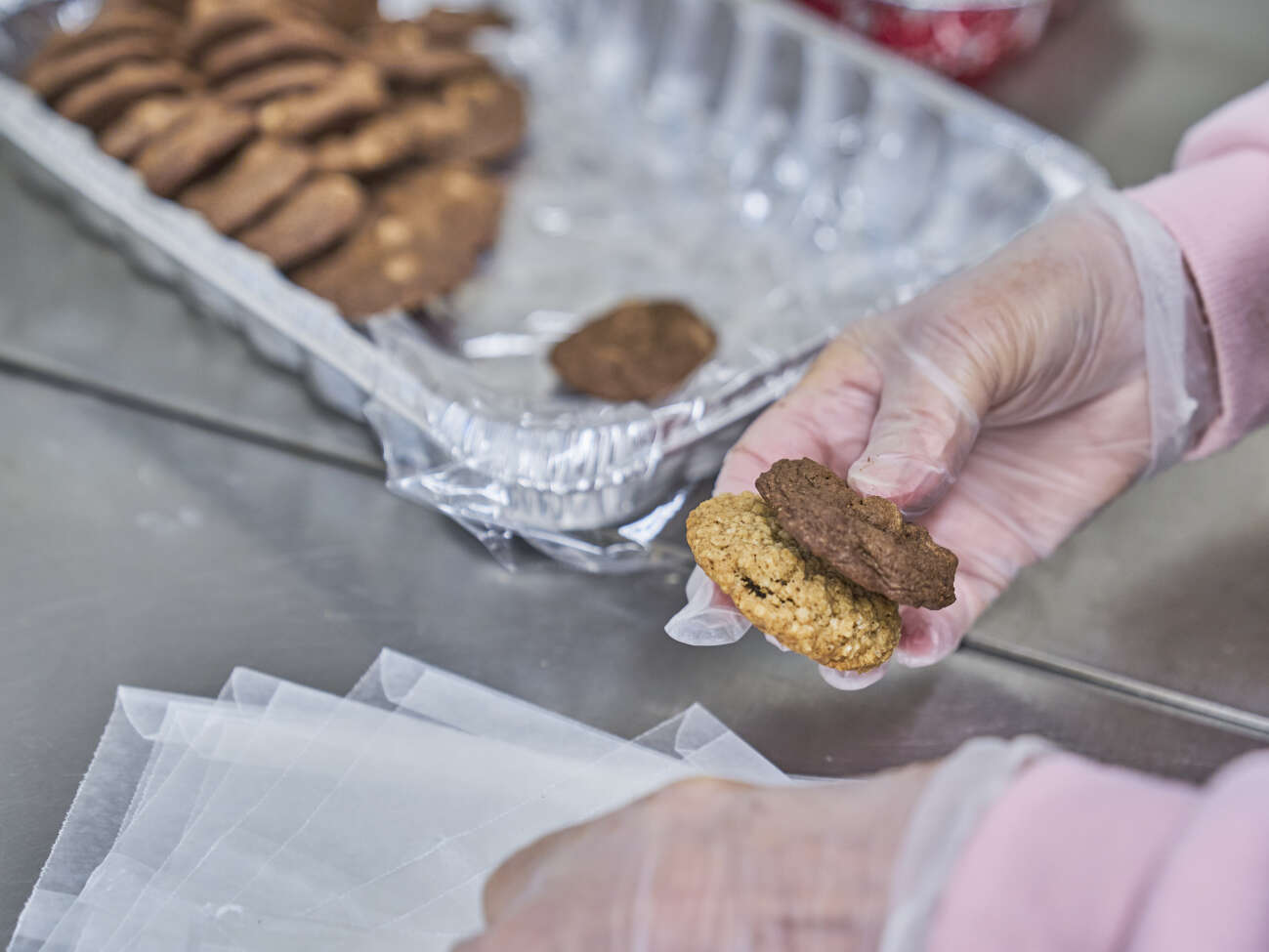 Meals On Wheels Volunteers Deliver Body Chocolate, Edible