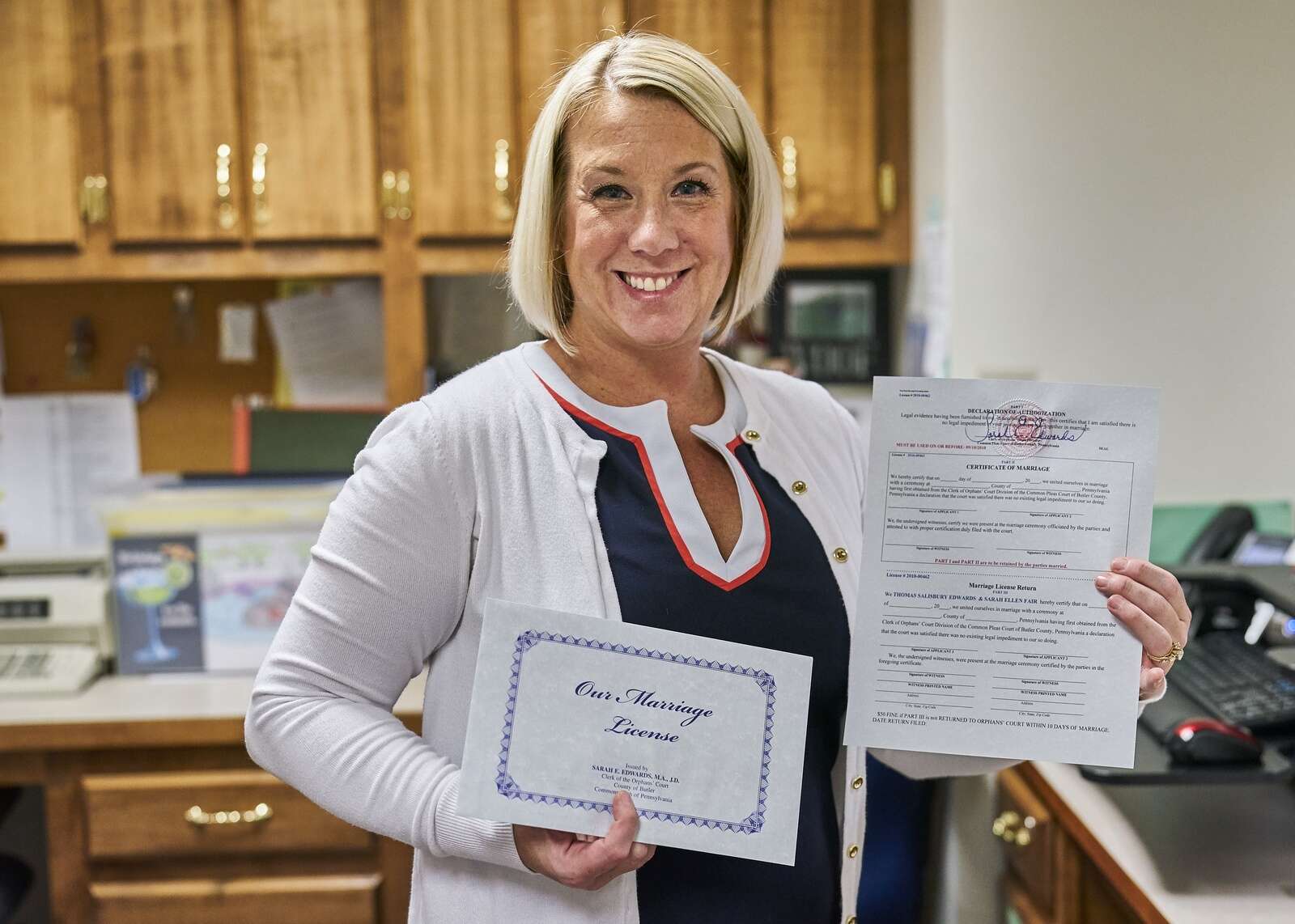 Edwards elected president of state Registers of Wills and Clerks of Edwards elected president of state Registers of Wills and Clerks of