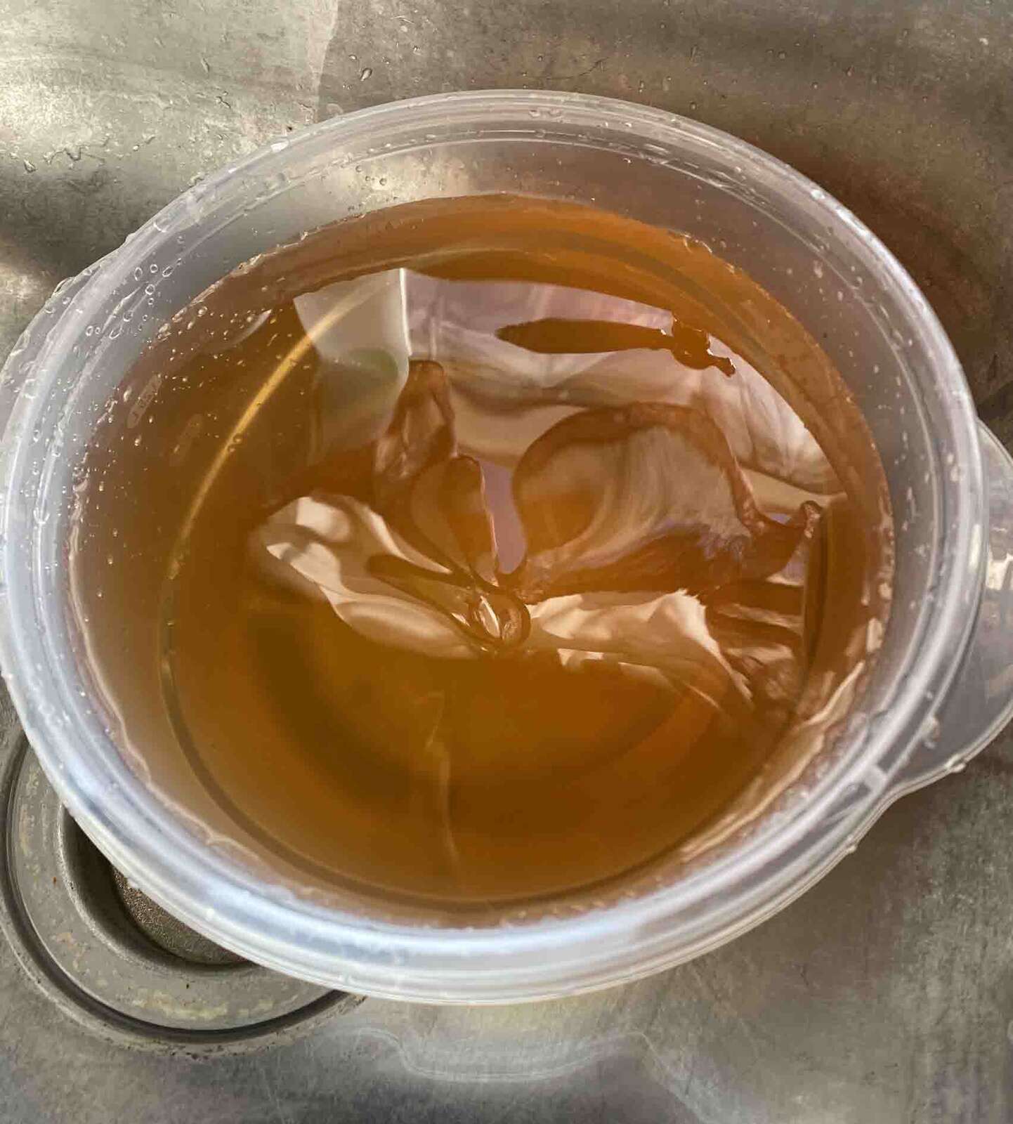 Discolored water at Mandell Trails Mobile Home Park