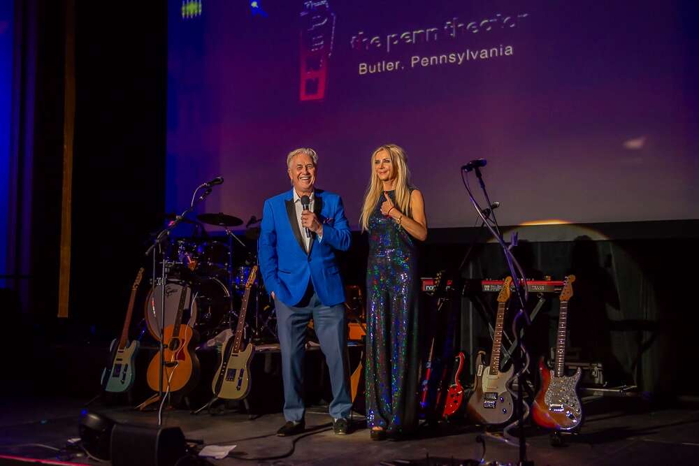 Bryan and Marina Frenchak address an enthusiastic crowd