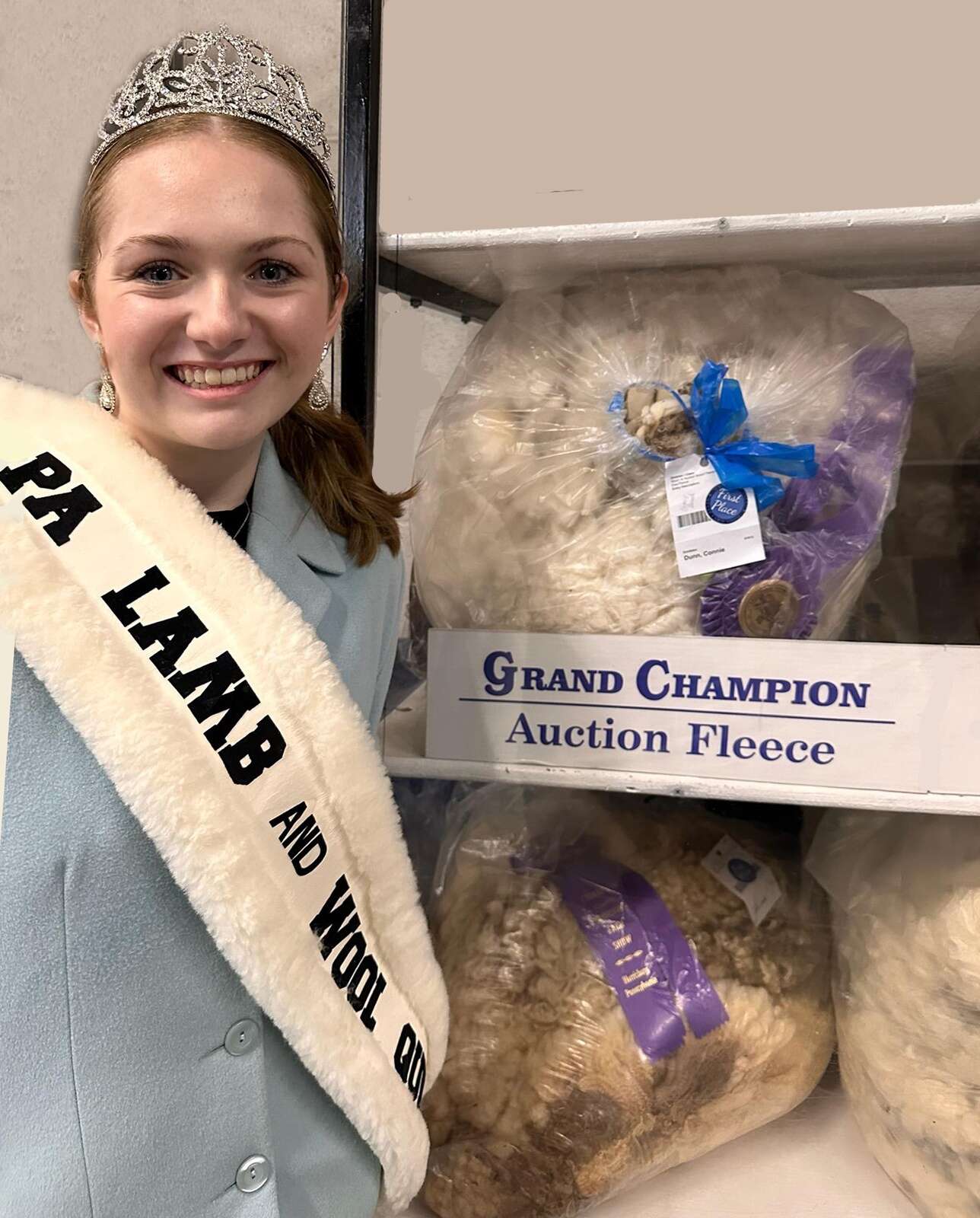 Rylee Dunn, the 2024 Pennsylvania Lamb and Wool Queen