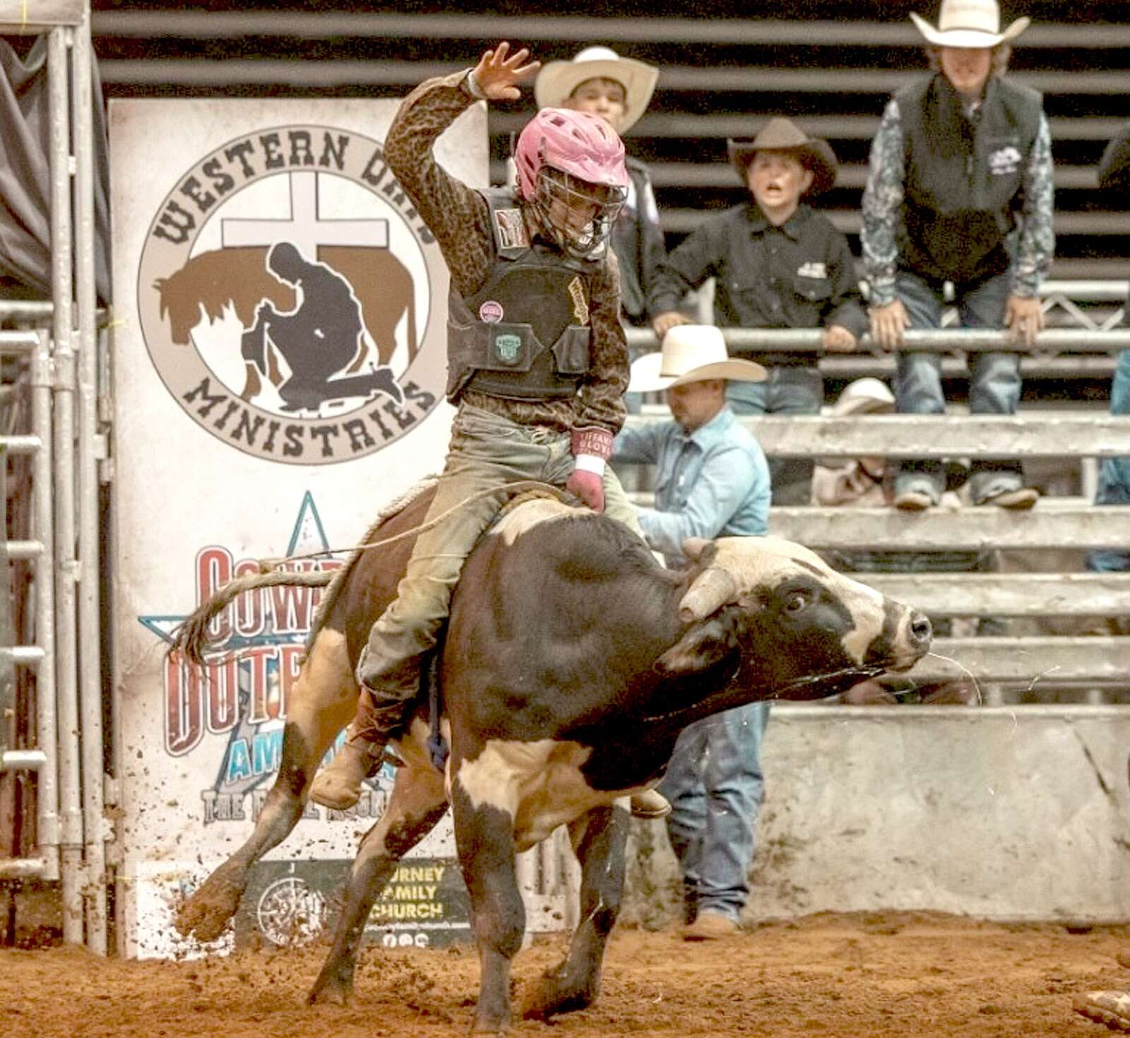 Logan Blair bull riding